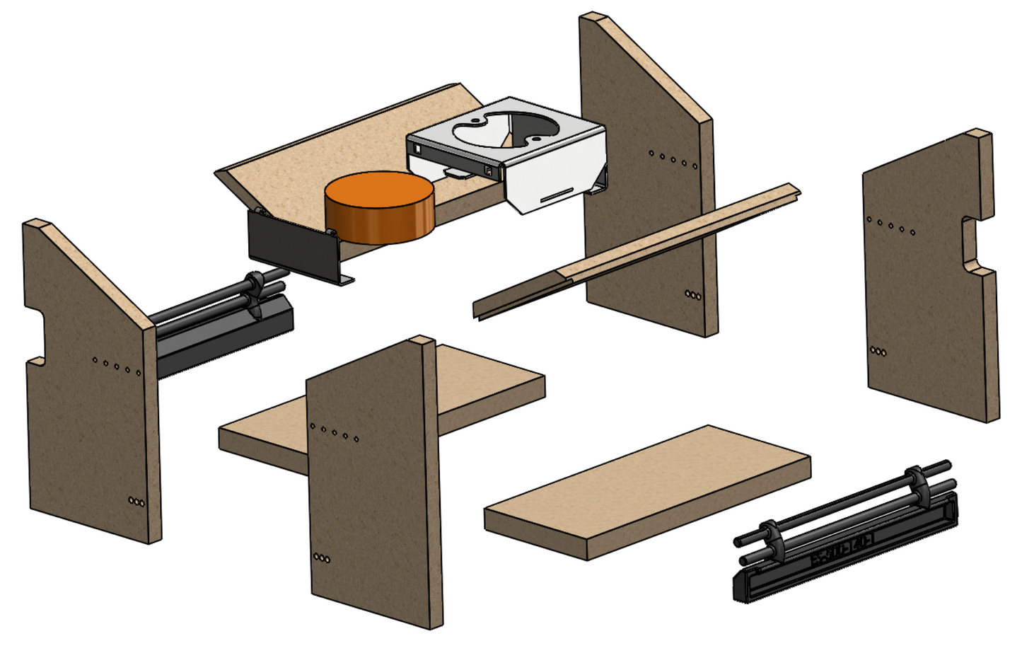 Mendip Stoves, Woodland Double Sided, DC, Individual Bricks