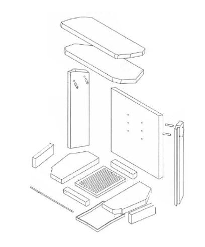 Westfire Uniq 37 Individual bricks