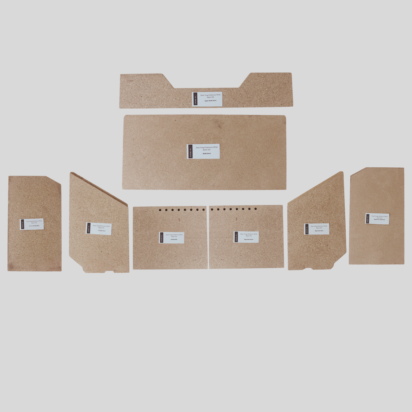 Dean Forge Dartmoor W5 & Baker W5 Eco Complete Brick Set