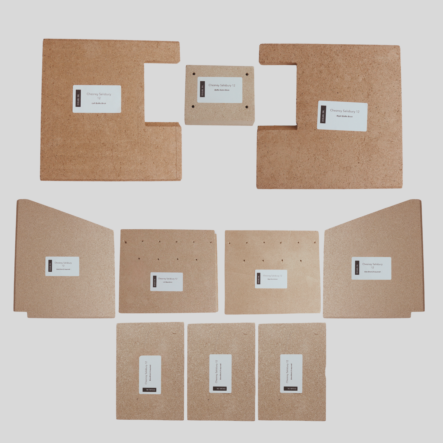 Chesney Salisbury 12 Complete Brick Set