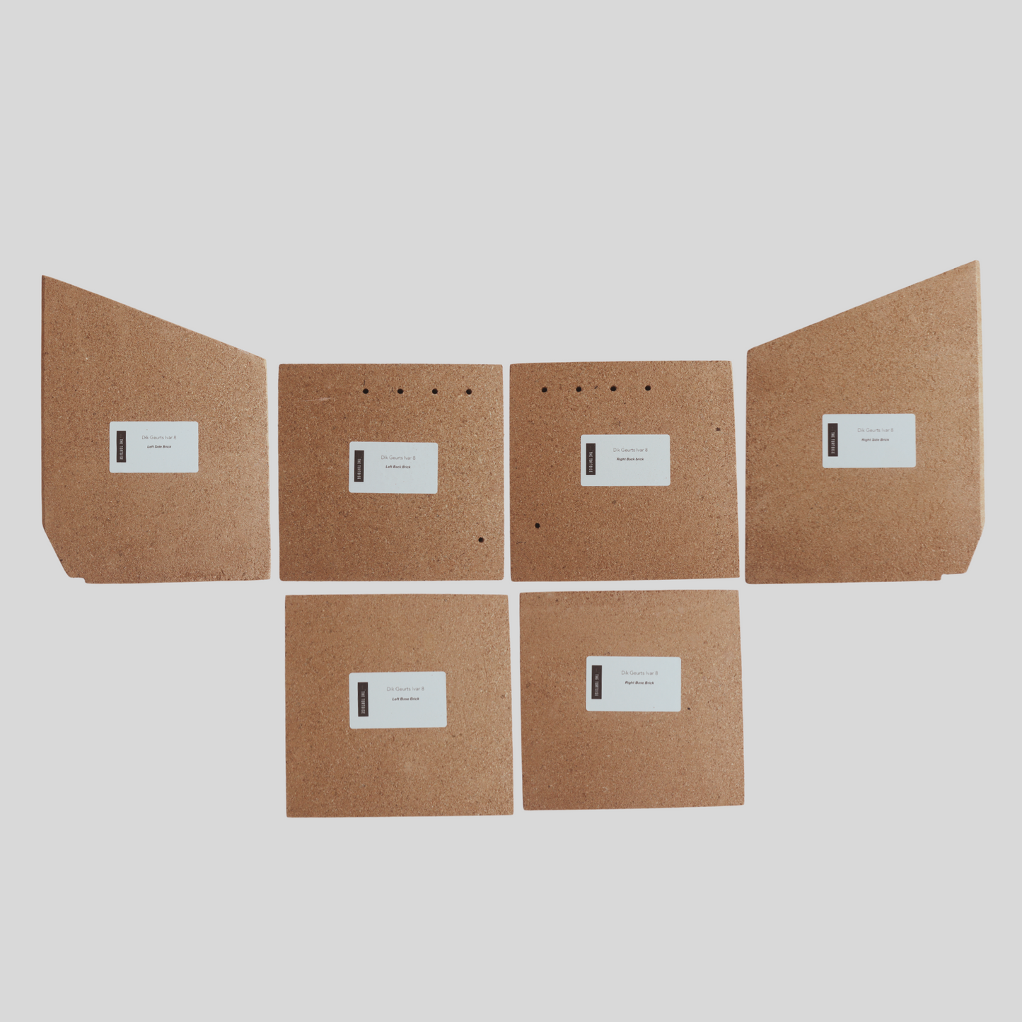 Dik Geurts Ivar 8 Complete Brick Set