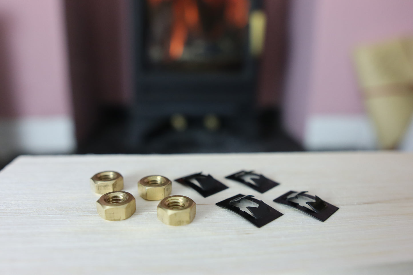 Stove Glass Clips