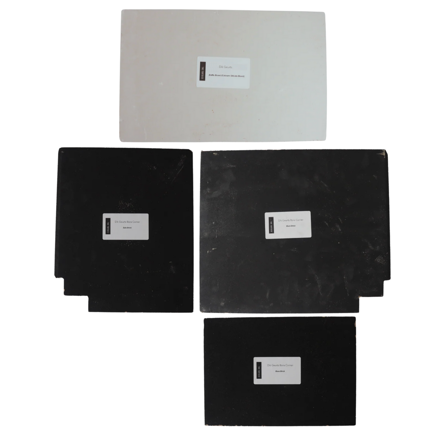 Dik Geurts Bora Corner Right Complete Brick Set (with Baffle Board)