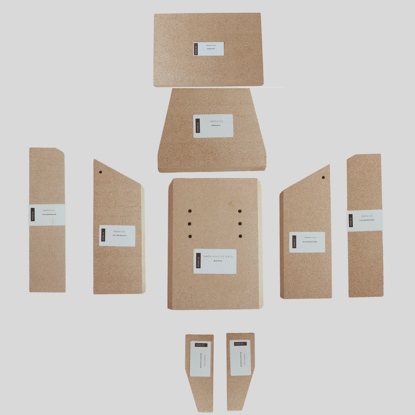 Westfire Uniq 16 & 20 Complete Brick Set