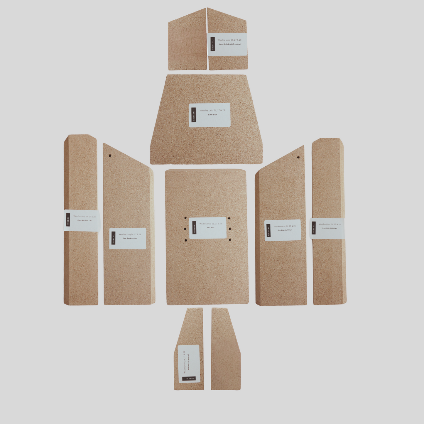 Westfire Uniq 26, 27 & 28 Complete Brick Set